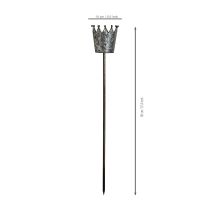 Artículo Corona decorativa de aspecto antiguo para macizo de flores o maceta, 95 cm.