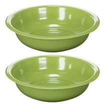 Artículo Bandeja para plantar, ideal para decorar con plantas en el salón, 29 cm, 2 unidades.