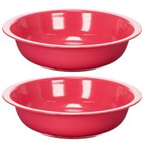 Artículo Jardinera redonda para decoración elegante de interior o jardín, 29 cm, 2 piezas