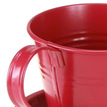 Artículo Vaso de plantación con platillo para jardines creativos, 11 cm, 6 piezas