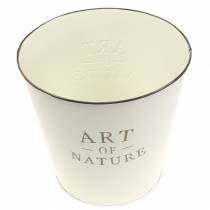 Artículo Maceta Zinc Art of Nature Crema Ø17.5cm H15cm