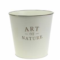 Artículo Maceta Zinc Art of Nature Crema Ø17.5cm H15cm