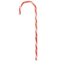 Artículo Bastón de caramelo artificial para decoración navideña, 60 cm, 3 unidades