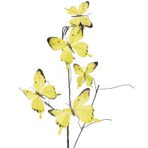 Artículo Rama de mariposa, decoración artística primaveral para interiores, 75 cm