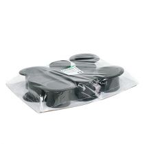 Artículo Cilindro negro 7cm 9uds