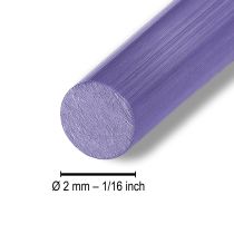 Artículo Alambre de aluminio 2mm 100g lavanda