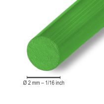 Artículo Alambre de aluminio Ø2mm 500g 60m verde manzana