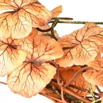 Artículo Percha decorativa guirnalda de hojas de otoño Heuchera 150cmx15cm