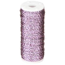 Artículo Alambre efecto caldo Ø0,30mm 100g/140m Lavanda