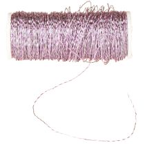 Artículo Alambre efecto caldo Ø0,30mm 100g/140m Lavanda