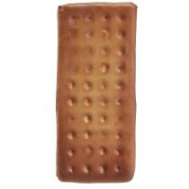Artículo Galletas decorativas, alimento artificial, 24 piezas, 9 x 4 cm, decoración de mesa, decoración de escaparates, decoración de eventos, accesorios fotográficos
