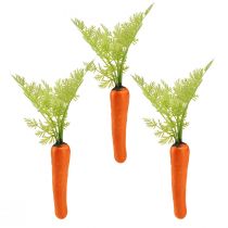 Artículo Zanahorias decorativas vegetales artificiales L30cm 3 piezas