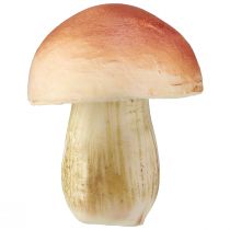 Artículo Setas decorativas en palos pequeñas y grandes marrón Al. 10/11,5 cm 8 piezas