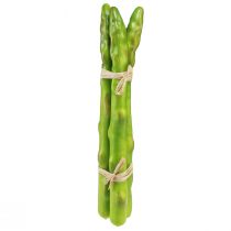 Artículo Espárragos Decorativos Verdes Vegetales Artificiales L22cm Ø1,5cm 3uds