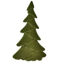 Artículo Abeto decorativo árbol de Navidad flocado verde 60cm
