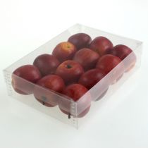 Artículo Juego de 12 piezas de decoración artística Gala Apple Red de 5 cm: realista, de alta calidad y engañosamente real.