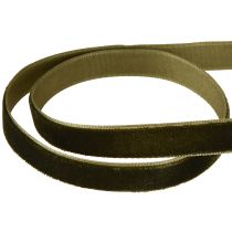 Artículo Cinta de terciopelo verde regalo cinta terciopelo verde oscuro 10mm 20m