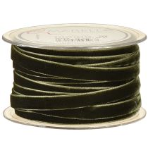 Artículo Cinta de terciopelo verde regalo cinta terciopelo verde oscuro 10mm 20m