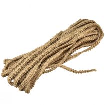 Artículo Cinta decorativa cinta decorativa natural adorno de cinta de yute W2cm L12m