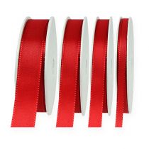 Artículo Cinta decorativa de regalo roja 50m