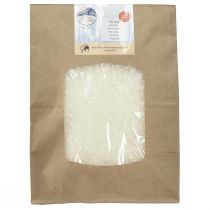 Artículo Maíz blanco nieve decorativo material 100% de base biológica 40g