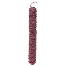 Artículo Hilo de mecha cordón de fieltro violeta 55m