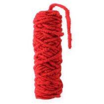 Artículo Cordón de fieltro polar Mirabell 25m rojo