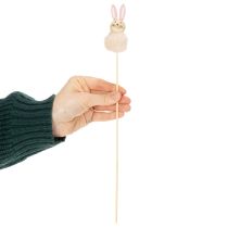 Artículo Figuras de conejito de Pascua esponjosas para alegres celebraciones de Pascua, decoración de habitaciones, 34 cm, 12 piezas