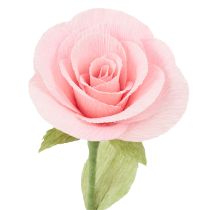 Artículo Papel crepé de floristería rosa 50x250cm