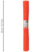 Artículo Papel crepé florista rojo 50x250cm