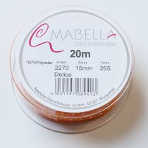 Artículo Cinta de regalo con lunares para envolver regalos con elegancia, 1,5 cm de ancho, 20 m de largo