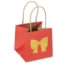 Artículo Bolsas de regalo de papel con motivo de cinta, 12 cm, 8 unidades