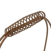 Artículo Cesta de alambre, metal, aspecto oxidado, 28x13,5x14 cm, 2 piezas