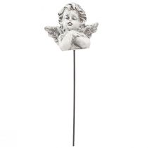 Artículo Decoración de tumba ángel en un palo decoración para arreglo 5,5 cm 4 piezas