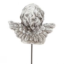 Artículo Decoración de tumba ángel en un palo decoración para arreglo 5,5 cm 4 piezas