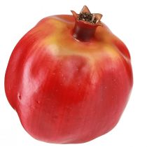 Artículo Granada fruta decorativa decoración de ventana roja artificial 10,5 cm
