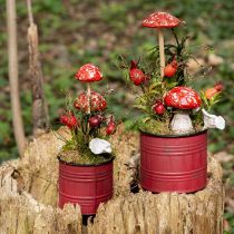 Artículo Decoración de escaramujo ramas artificiales de escaramujo L48cm 3 piezas