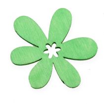 Flores de madera Decoración para esparcir Coloridas Ø4cm 72pzs