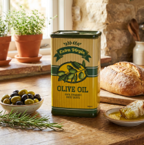 Artículo Jarrón de cerámica para aceite de oliva: decoración de mesa perfecta para flores secas, 18 cm