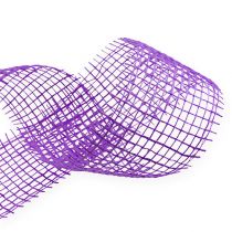 Cinta de yute violeta 5cm 40m