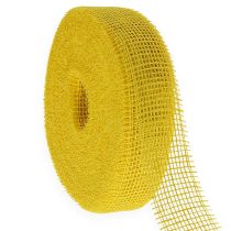 Artículo Cinta de yute amarilla, 5 cm de ancho, 40 m de largo