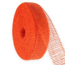 Artículo Cinta de yute naranja, 5 cm de ancho, 40 m de largo