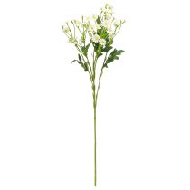 Artículo Flores artificiales de manzanilla blanca, 58 cm, 4 unidades