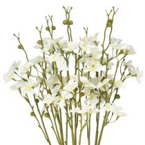 Artículo Ramas de flor de cerezo Flores de cerezo artificiales blanco 75cm 3 piezas