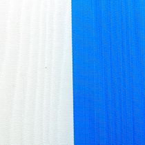 Guirnalda de cintas muaré azul-blanco 150 mm