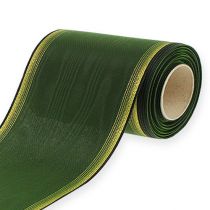 Artículo Corona muaré 150 mm, verde oscuro