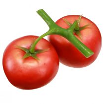 Artículo Tomates artificiales tomates en rama decorativos rojos Ø6cm 5 piezas