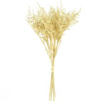 Artículo Helecho artificial blanqueado L34cm 12 piezas 2 manojos