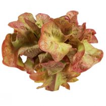 Artículo Lechuga artificial Lollo Rosso cabeza de lechuga decorativa Ø20cm