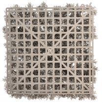 Artículo Musgo Artificial Alfombra de Musgo Realista Musgo Artificial Gris 25×25cm